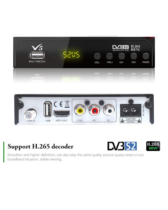 HDME Decodificador IPTV Multimedia - Set Top Box TV, H.265, WLAN WiFi  integrado 150 Mbps, reproductor multimedia Internet TV, receptor IP HEVC  H.256, sustituye a MAG 254w1 + cable HDMI : : Electrónica