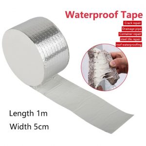 Waterproof Tape Aluminum Foil cracks drainage pipes metal tanks repair tape